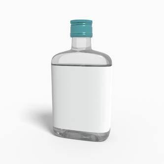 Bottles Glass Product Label Dieline 502950
